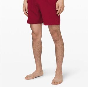 Lululemon Athletica Red Men's Shorts